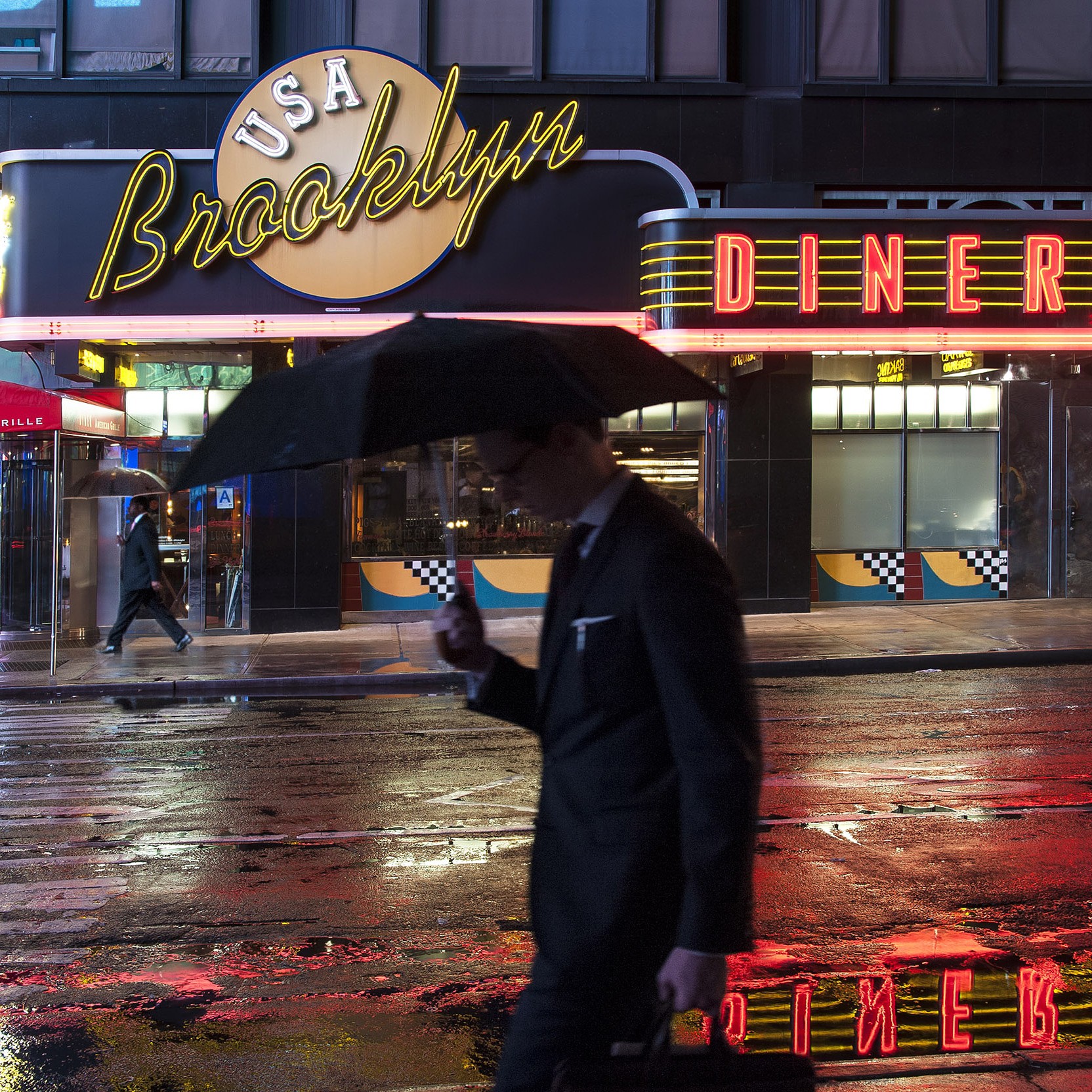 Martin Kallay, Brooklyn Dinner at Night Martin Kallay, Brooklyn Dinner at Night
