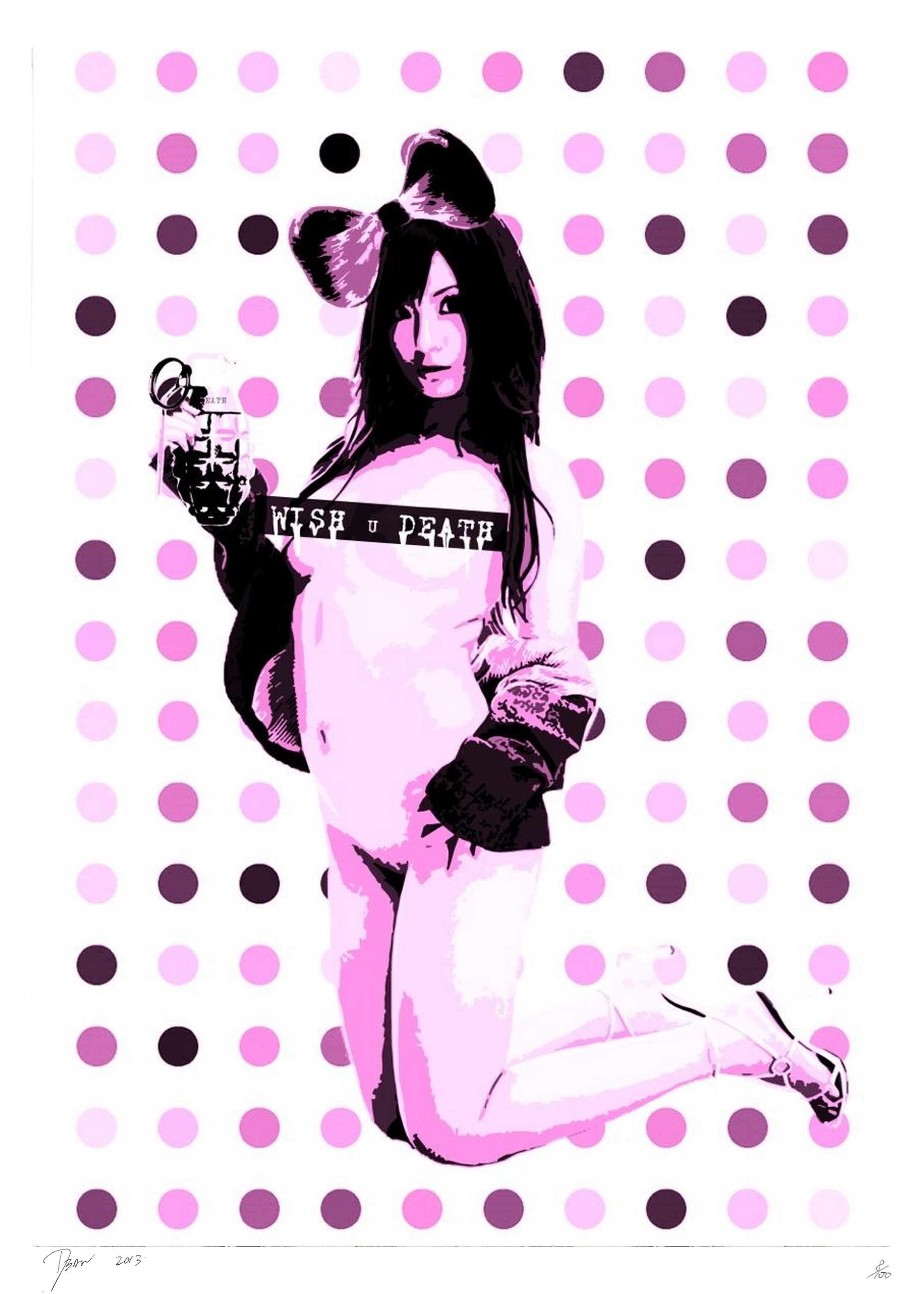 Death NYC, Spot girl pink Death NYC, Spot girl pink