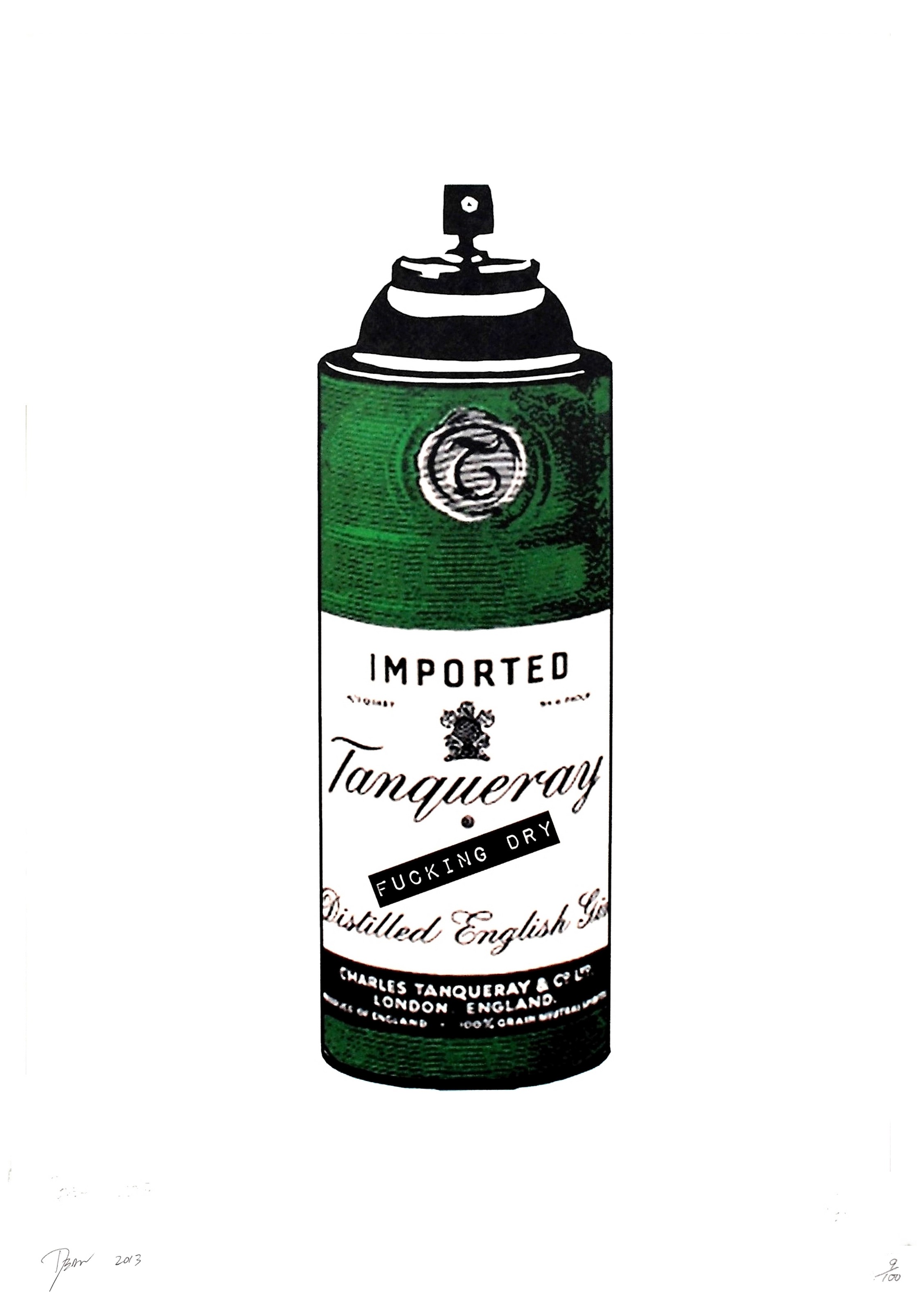 Death NYC, Tanqueray Spray Death NYC, Tanqueray Spray