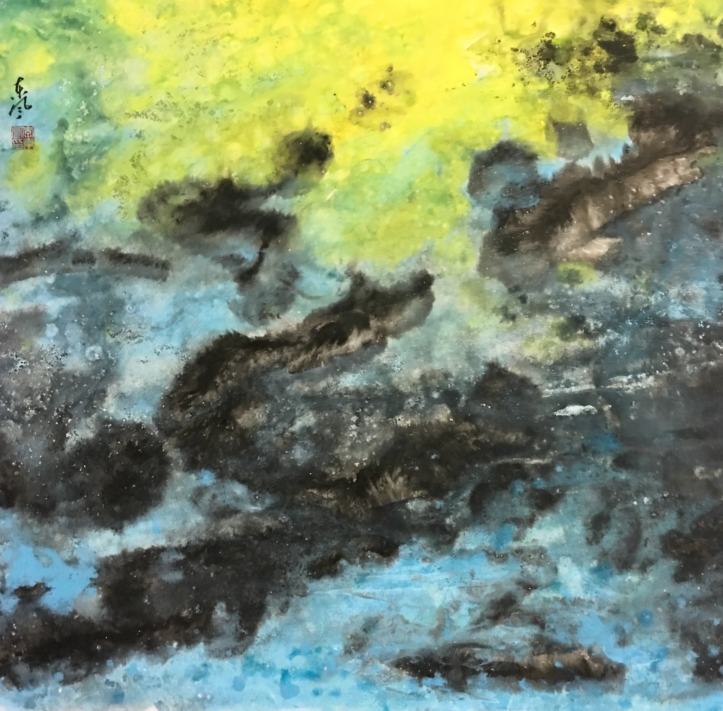 Li Dongfeng, Landscape sketch 87 Li Dongfeng, Landscape sketch 87