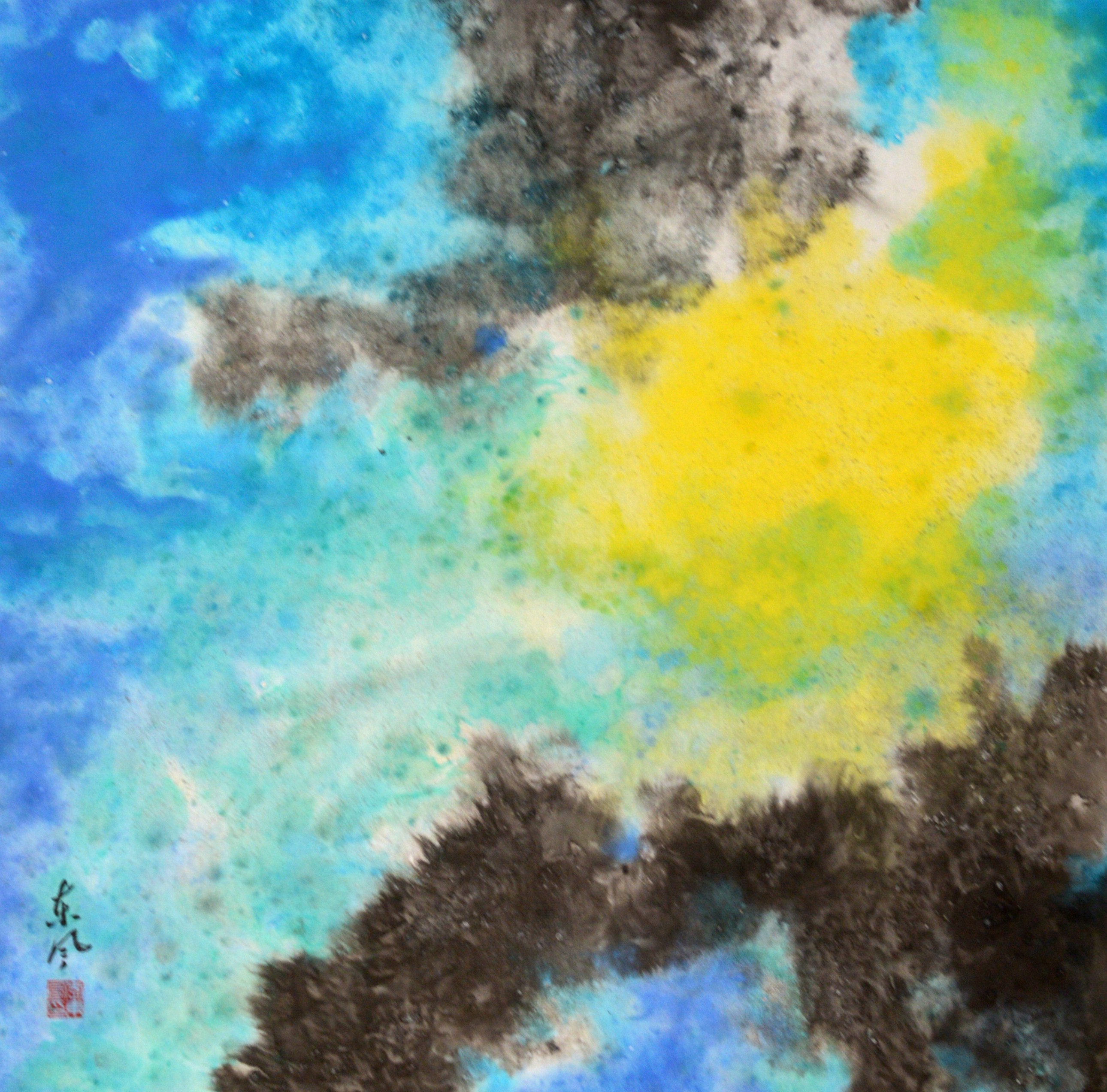 Li Dongfeng, Landscape sketch 85 Li Dongfeng, Landscape sketch 85