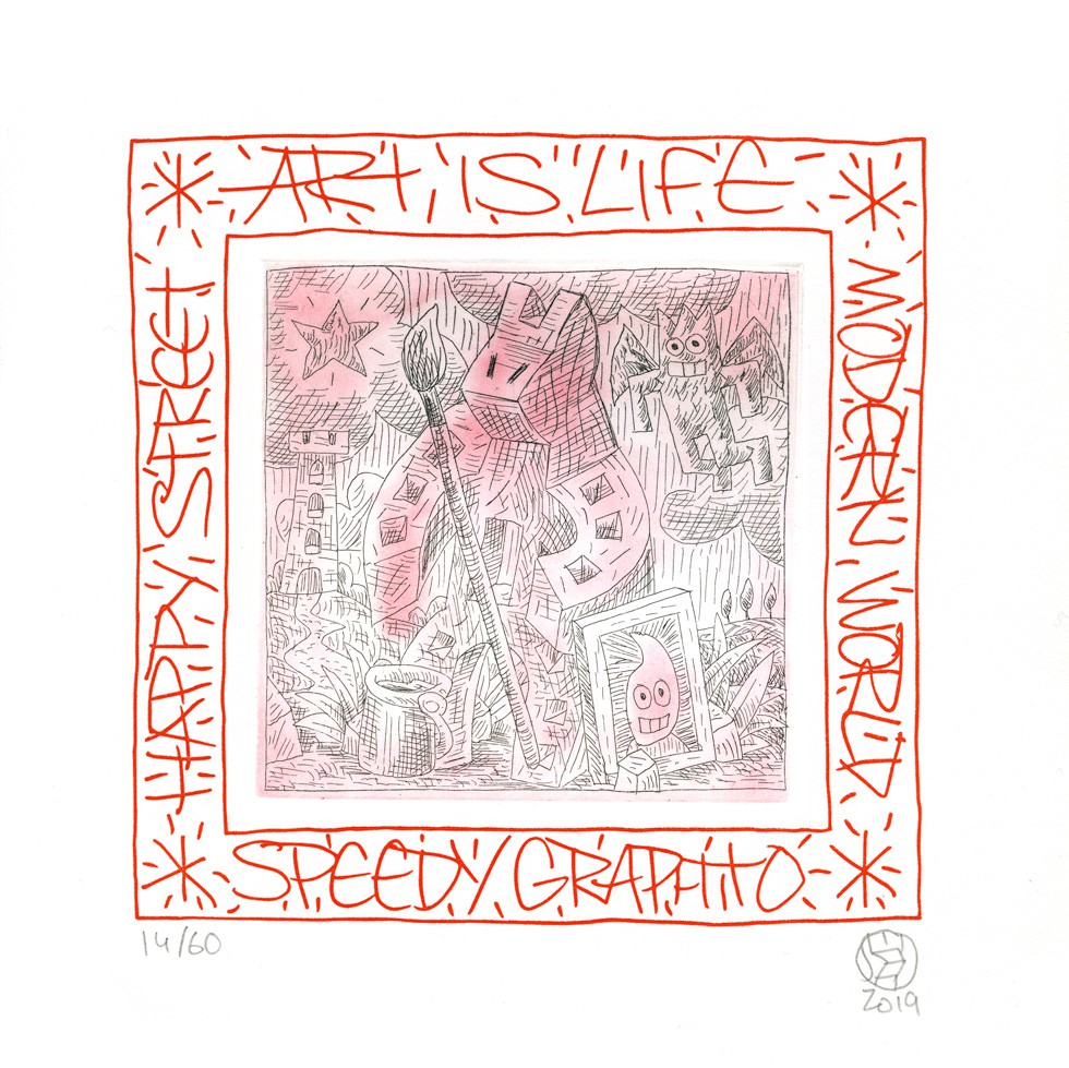 Speedy Graphito, Lapinture Art is life Speedy Graphito, Lapinture Art is life