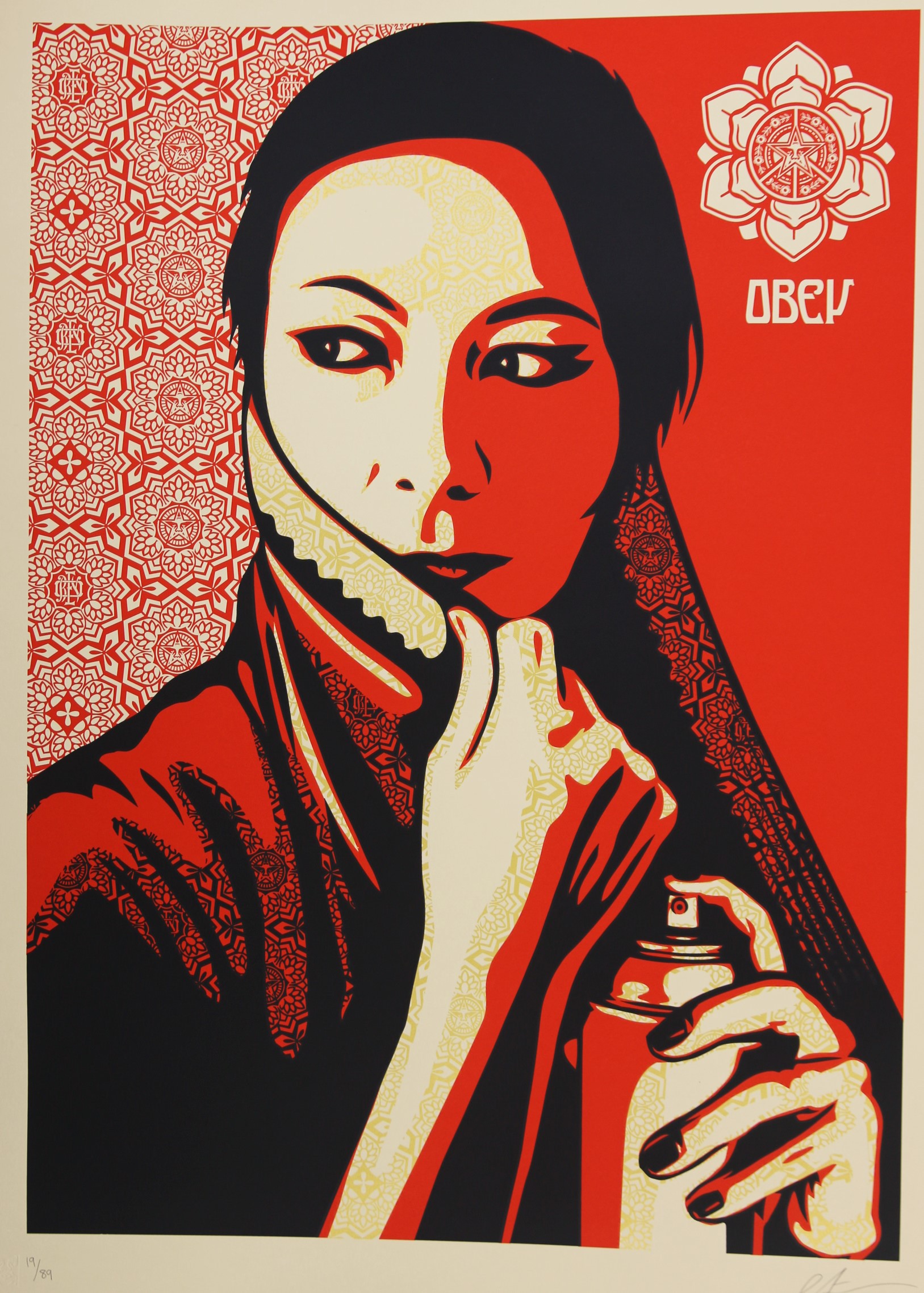 Shepard Fairey (Obey), Commanda Large Format Shepard Fairey (Obey), Commanda Large Format