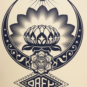 Print, Lotus Ornament Large Format, Shepard Fairey (Obey)