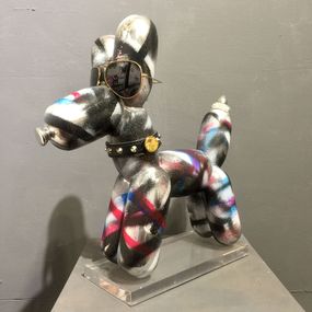 Sculpture, Funny doggy, Patrick Cornée
