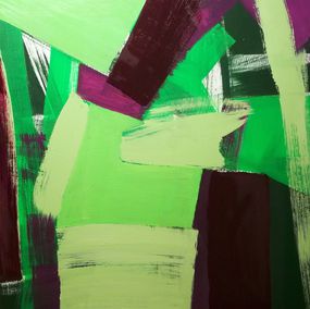 Gemälde, Born green, Alessandra Bisi