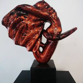 Sculpture, Eléphantasme organique, Anis Dargaa