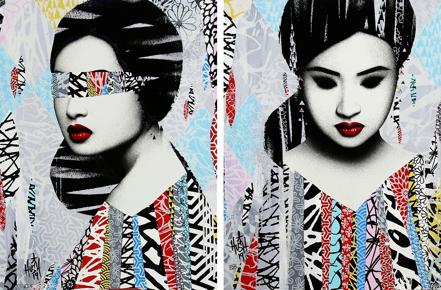 Hush, Faces 1 & 2 Hush, Faces 1 & 2