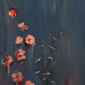 Gemälde, I must have flowers. Always and always I, Kerstin Odal