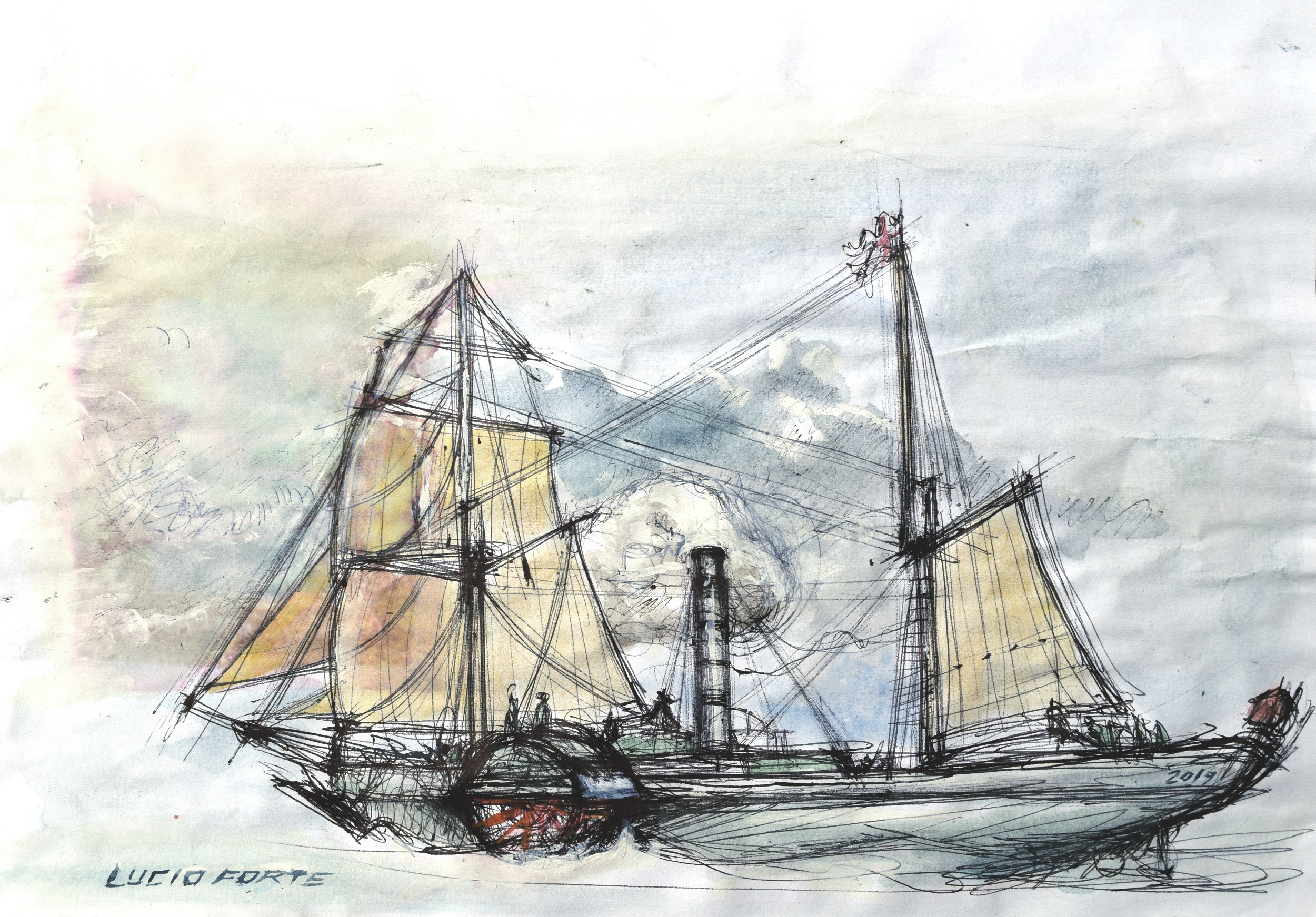 Lucio Forte, Steamship Lucio Forte, Steamship