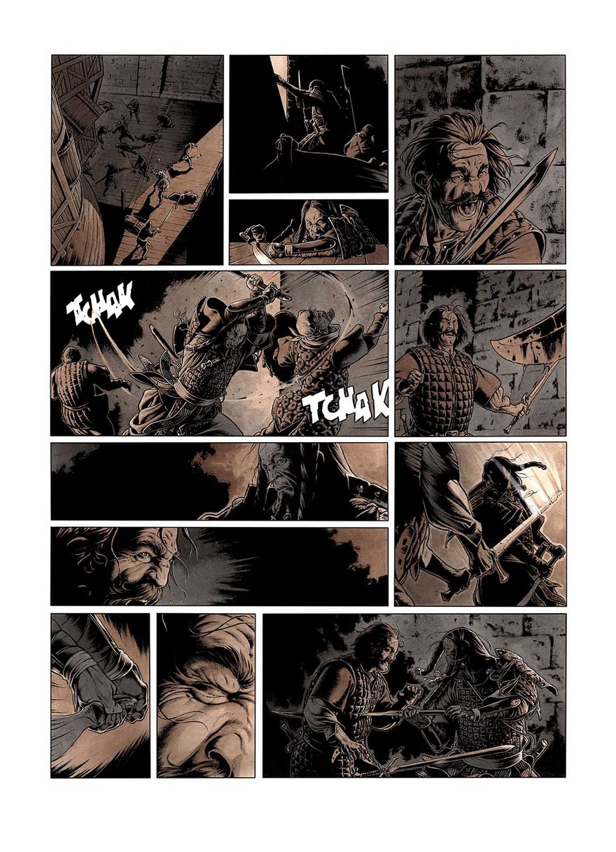 Eric Bourgier, Servitude, tome 3, planche 44 Eric Bourgier, Servitude, tome 3, planche 44