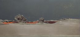 Contemplation II - contemporary abstract landscape, María José Concha