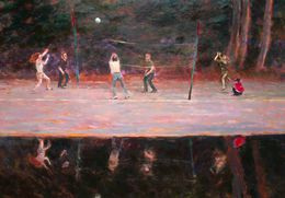 Painting, Volleyball, Dorota Zych-Charaziak