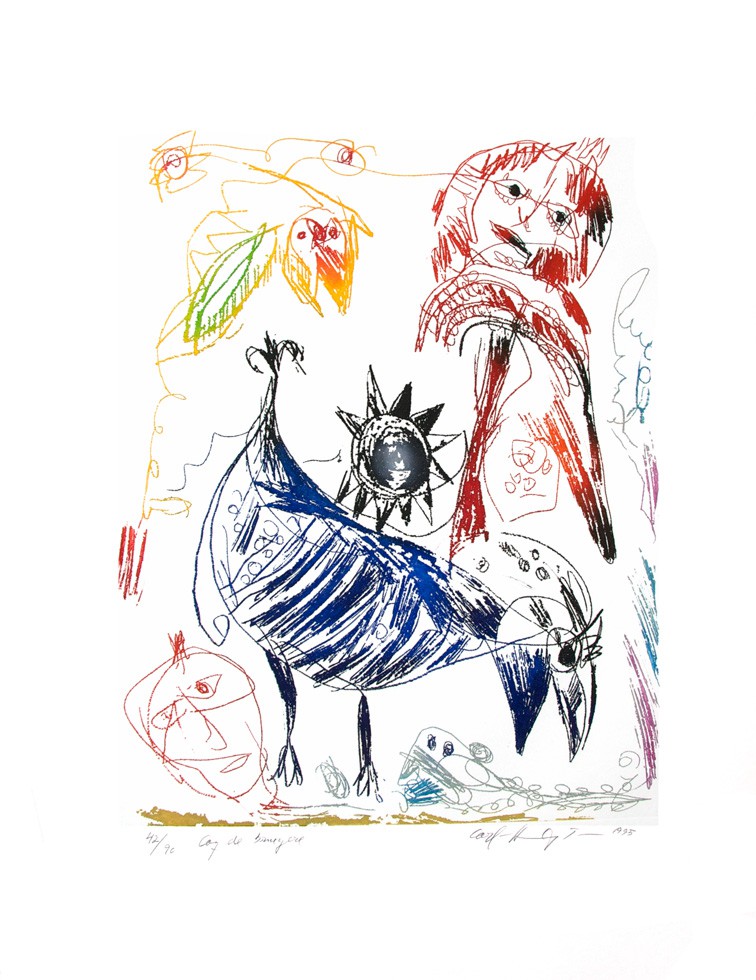 Carl-Henning Pedersen, Le coq de bruyère Carl-Henning Pedersen, Le coq de bruyère