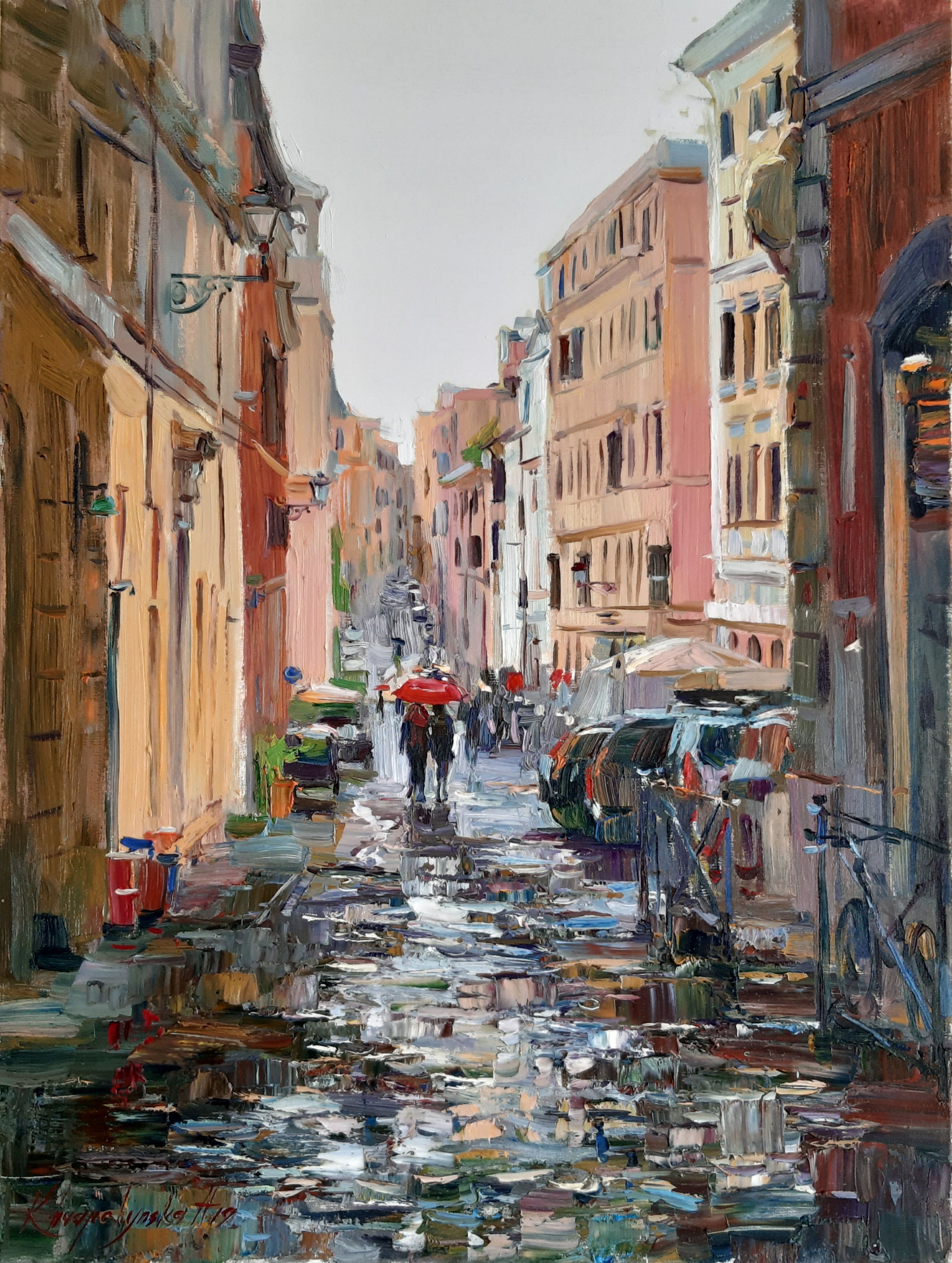 Alina Khrapchynska, Un Jour de pluie à Rome Alina Khrapchynska, Un Jour de pluie à Rome