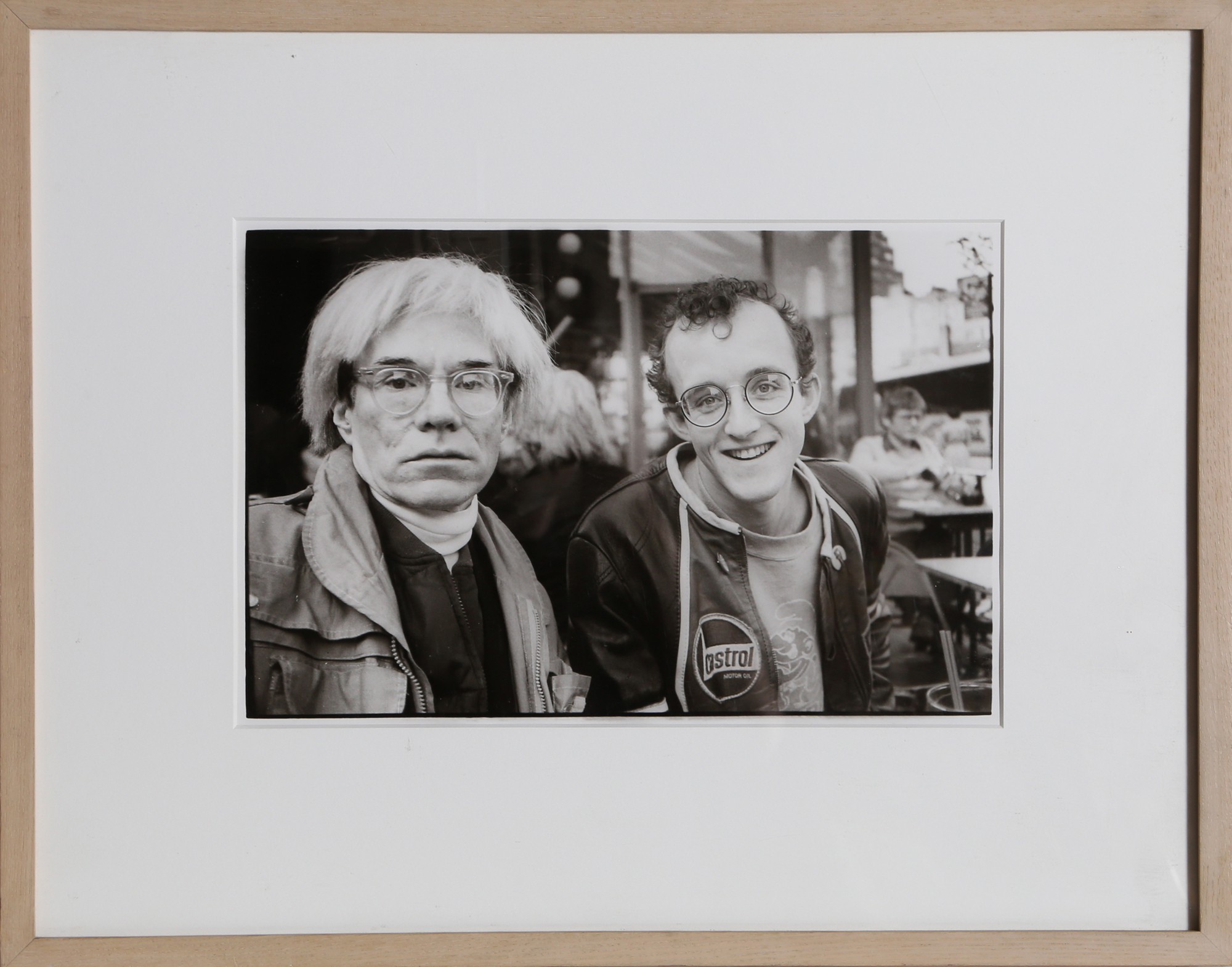 Christopher Makos, Andy Warhol and Keith Haring Christopher Makos, Andy Warhol and Keith Haring