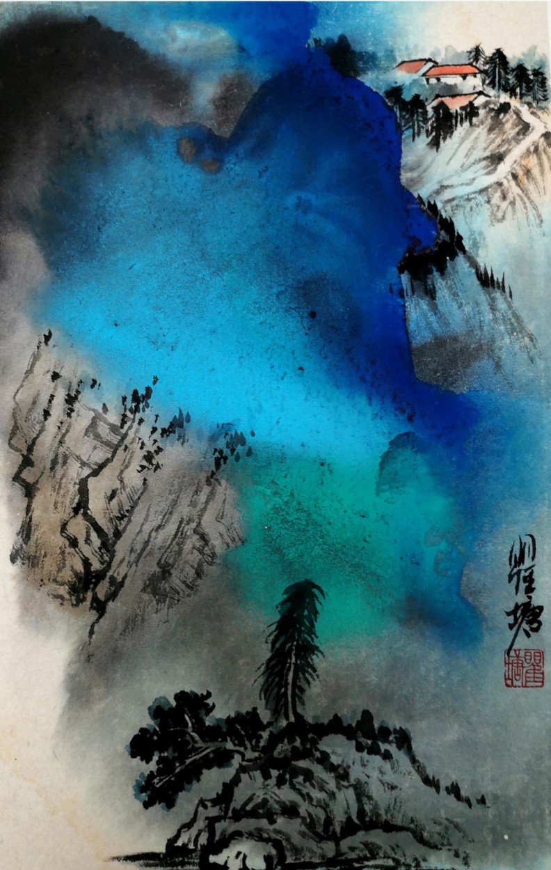 Qutang, Paysage chinois 1 Qutang, Paysage chinois 1