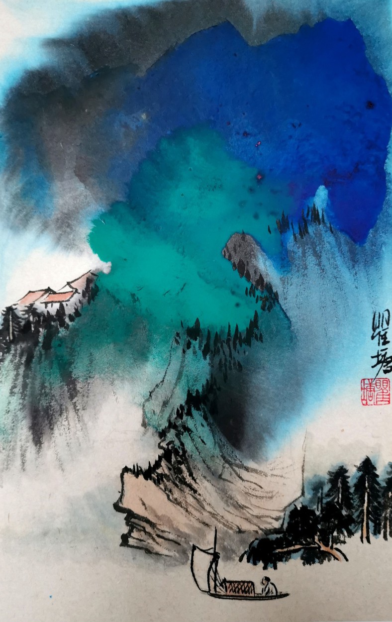 Qutang, Paysage chinois 6 Qutang, Paysage chinois 6