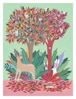 Print, Un jardin d'automne, Agathe Singer