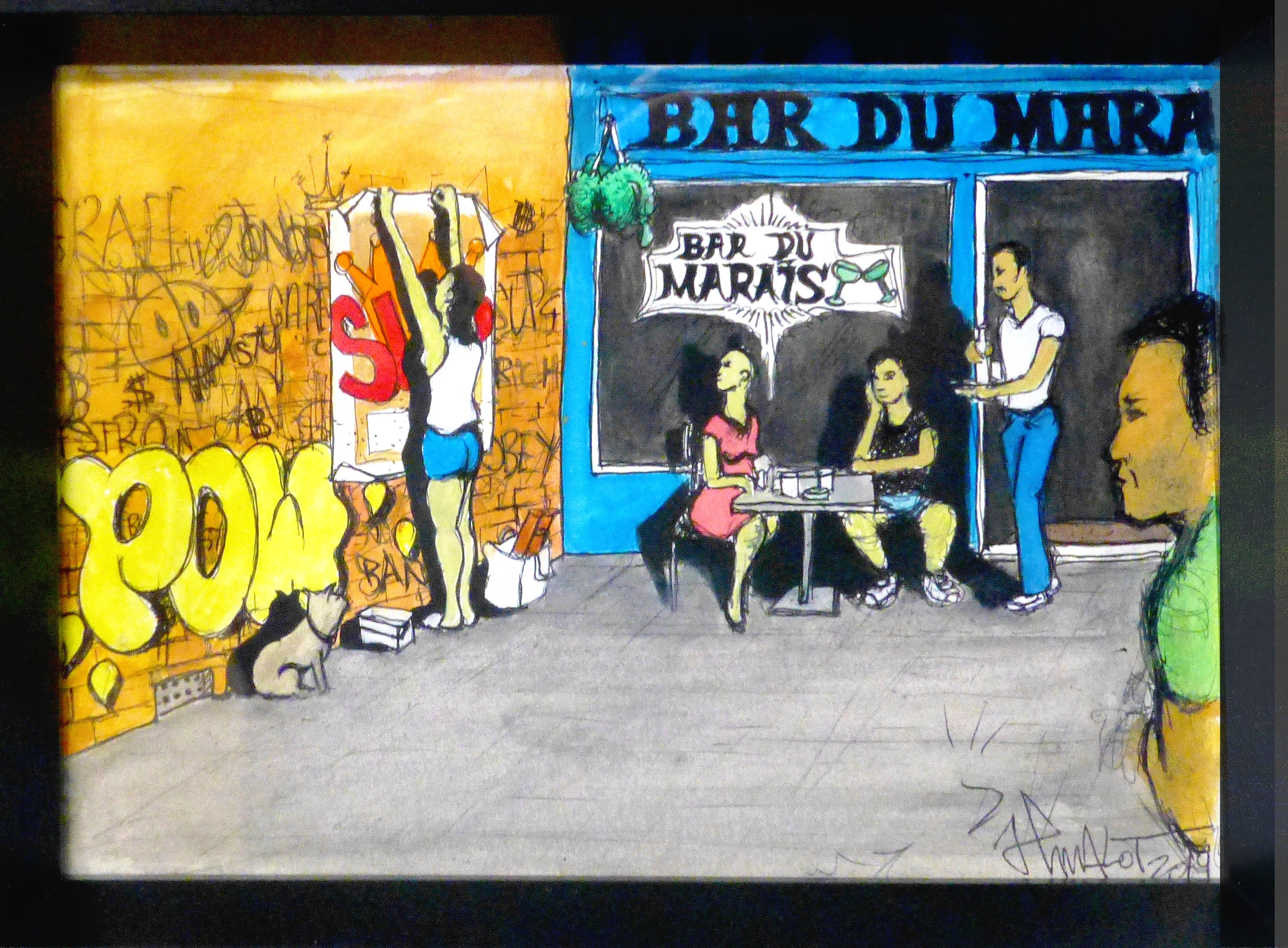 JP Malot, Au bar du marais. Süpa Pow! JP Malot, Au bar du marais. Süpa Pow!