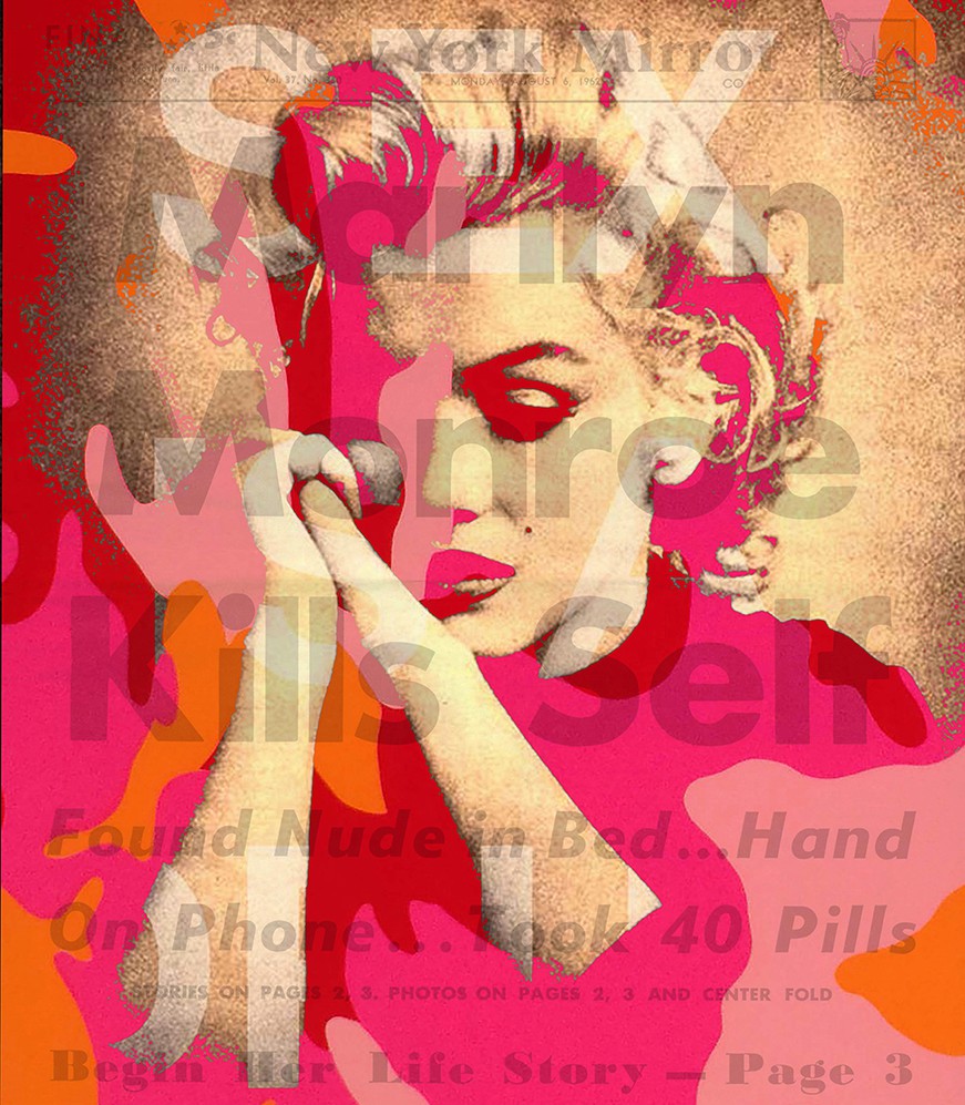 Marilyn Monroe All Was Not Pink By Thomas Dellert 2018 Print Artsper 594603 8472