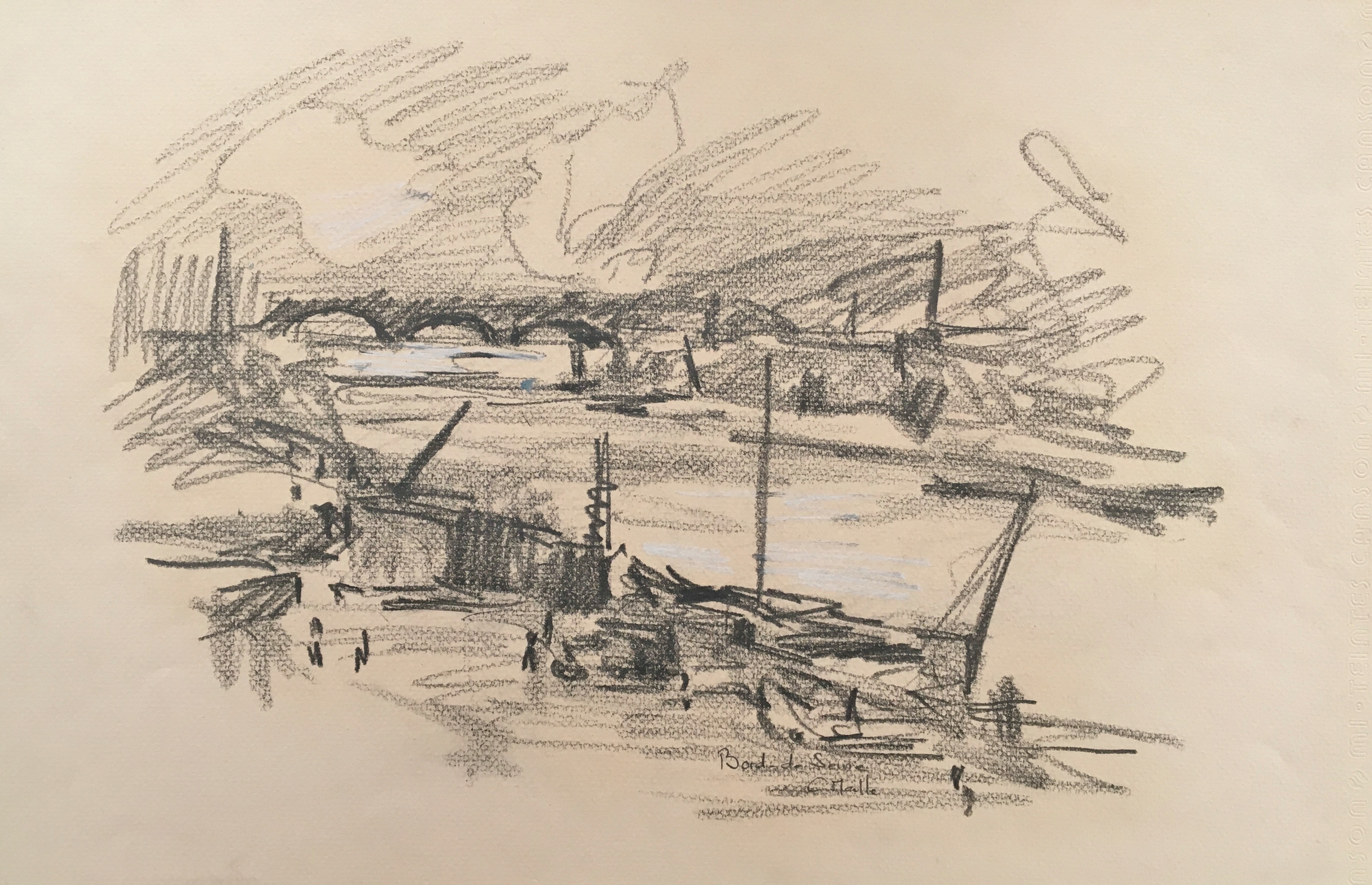 Charles Malle, Bord de Seine Charles Malle, Bord de Seine