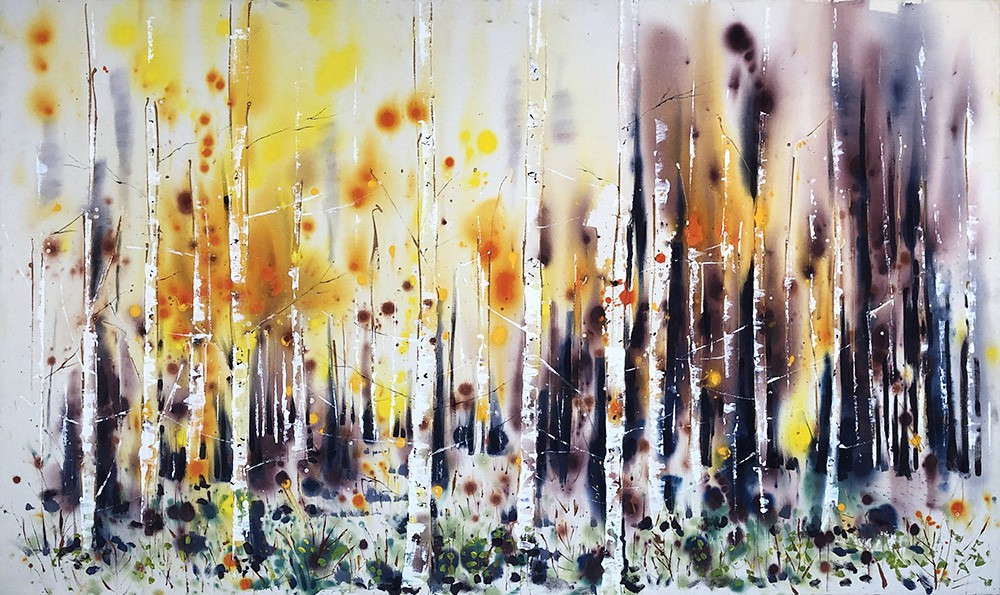 Rachael Dalzell, The fiery leaves of the forest Rachael Dalzell, The fiery leaves of the forest