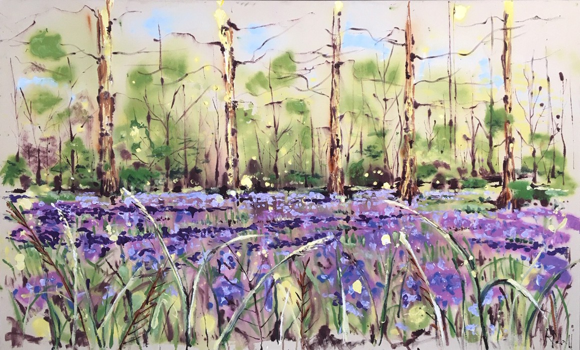 Rachael Dalzell, Carpet of bluebells Rachael Dalzell, Carpet of bluebells