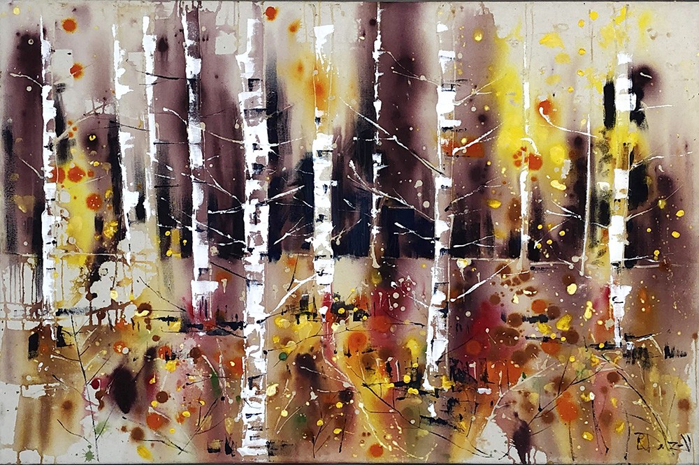 Rachael Dalzell, Autumn birch Rachael Dalzell, Autumn birch