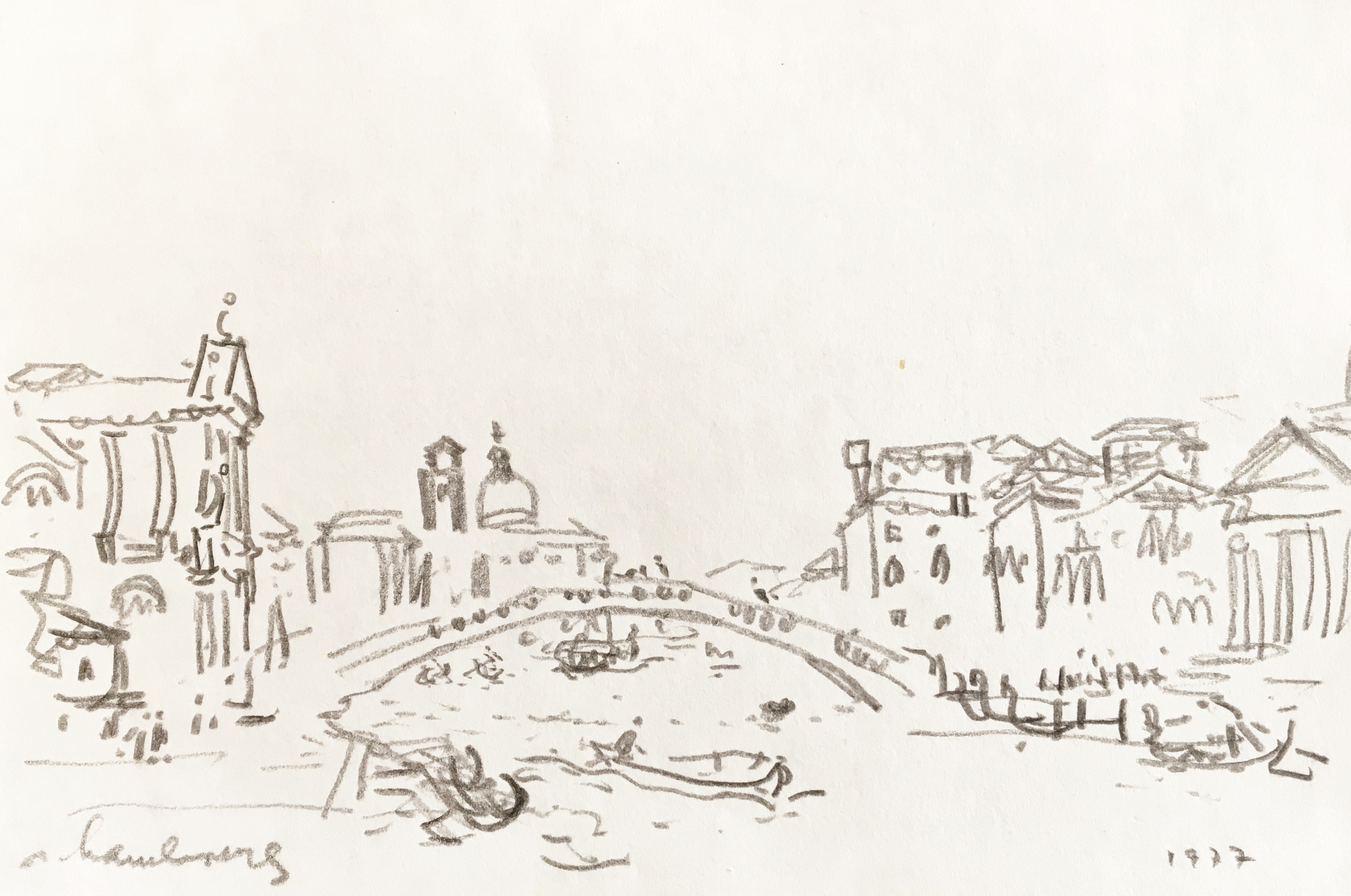 André Hambourg, Ponte degli Scalzi, Venise André Hambourg, Ponte degli Scalzi, Venise