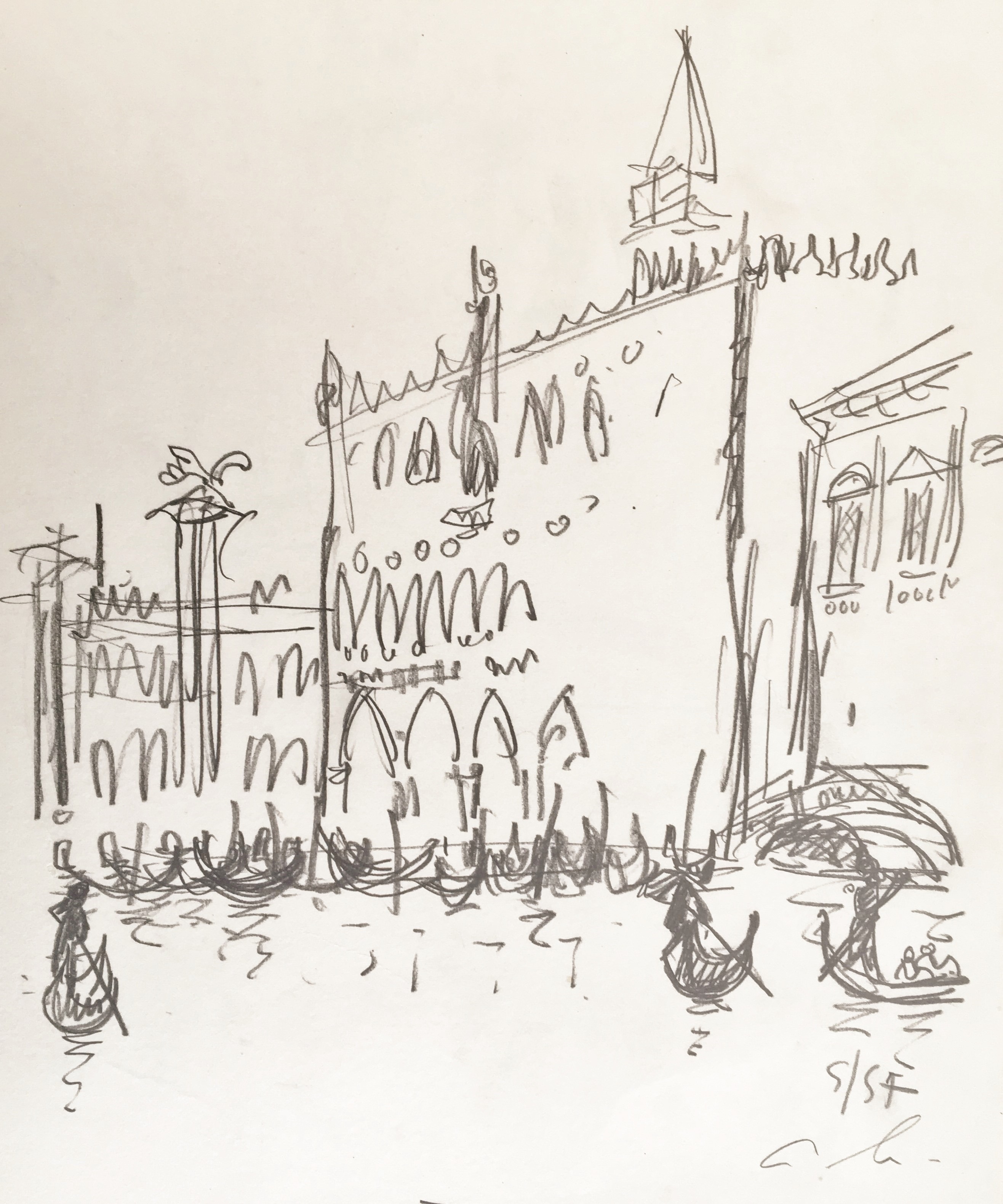 André Hambourg, Le Palais des Doges, Venise André Hambourg, Le Palais des Doges, Venise