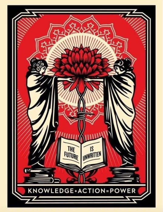 Shepard Fairey (Obey), Knowledge Action Power Shepard Fairey (Obey), Knowledge Action Power