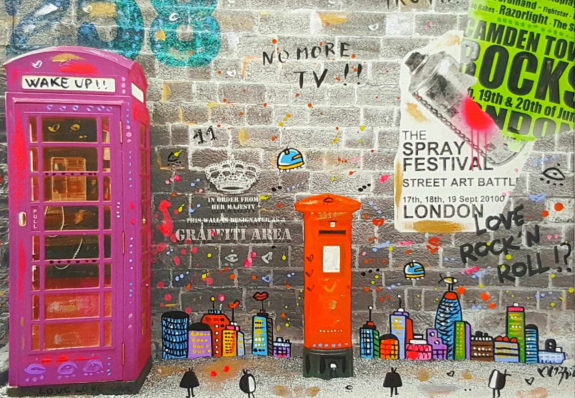 Maria Luisa Azzini, London Spray Festival Maria Luisa Azzini, London Spray Festival