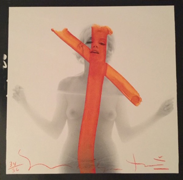 Bert Stern, Marilyn crucifix II Bert Stern, Marilyn crucifix II