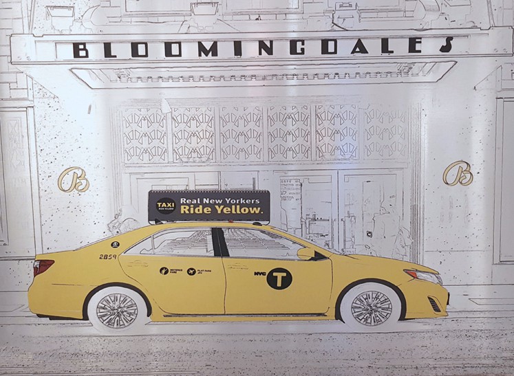 Michael Wallner, Ride Yellow (Bloomingdales) Michael Wallner, Ride Yellow (Bloomingdales)