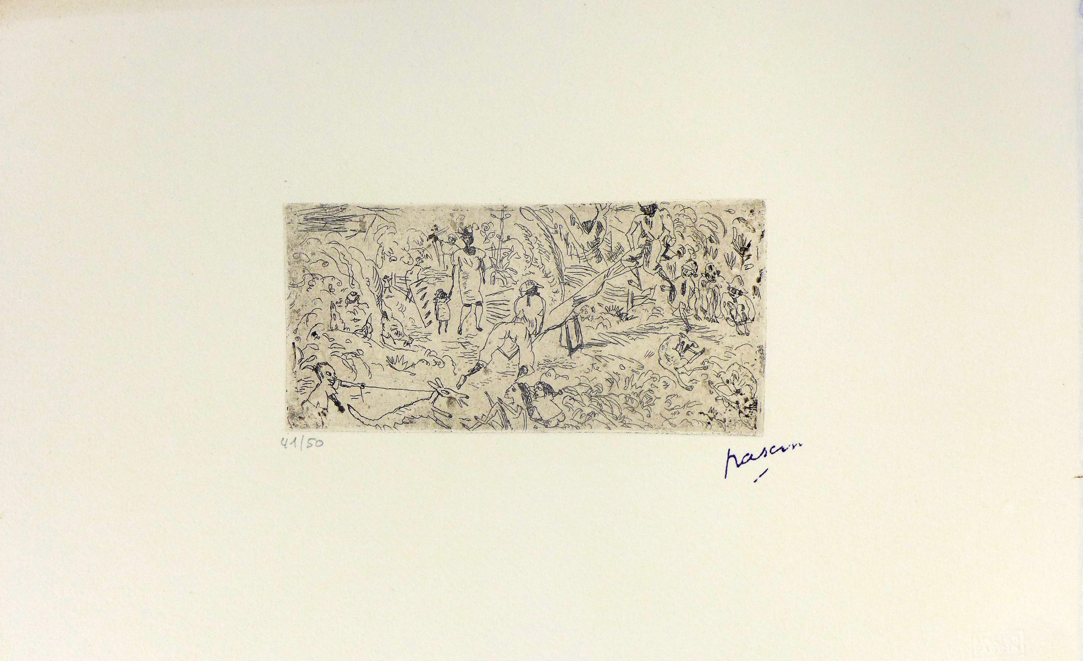 Jules Pascin, On the south Jules Pascin, On the south