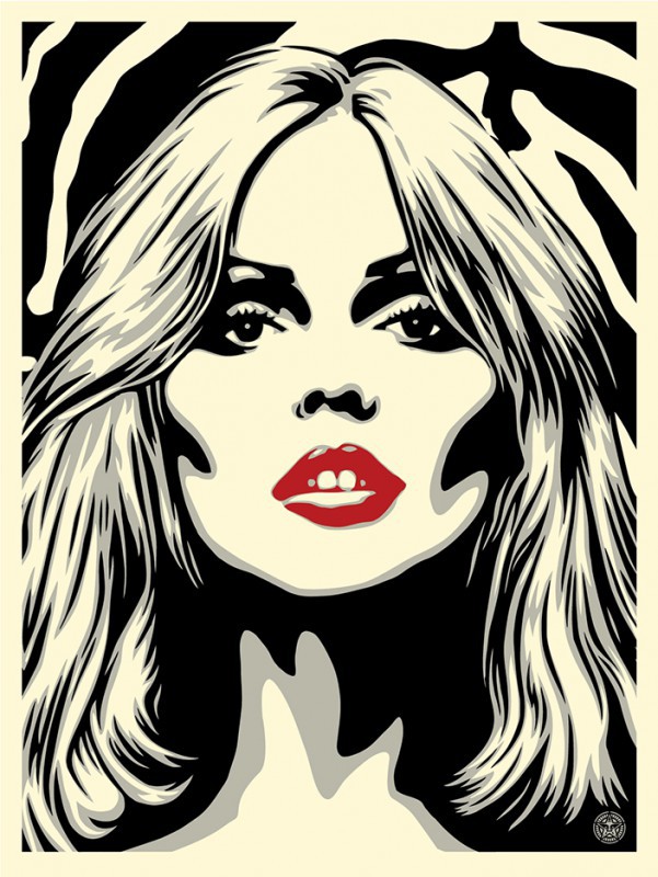 Shepard Fairey (Obey), Debbie Harry Zebra Skin // Blondie Hoodie And Bundle ! Shepard Fairey (Obey), Debbie Harry Zebra Skin // Blondie Hoodie And Bundle !