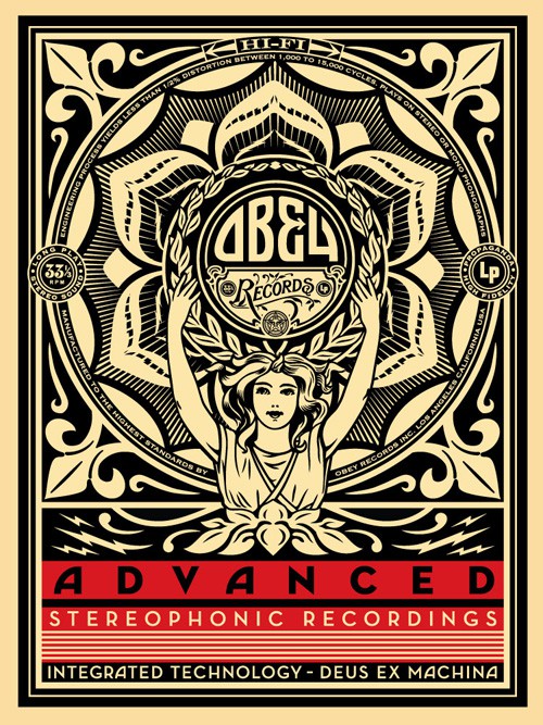 Shepard Fairey (Obey), Lotus Woman Shepard Fairey (Obey), Lotus Woman