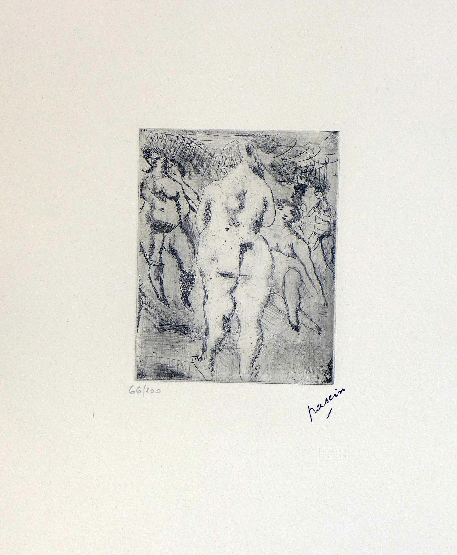 Jules Pascin, Six femmes nues Jules Pascin, Six femmes nues