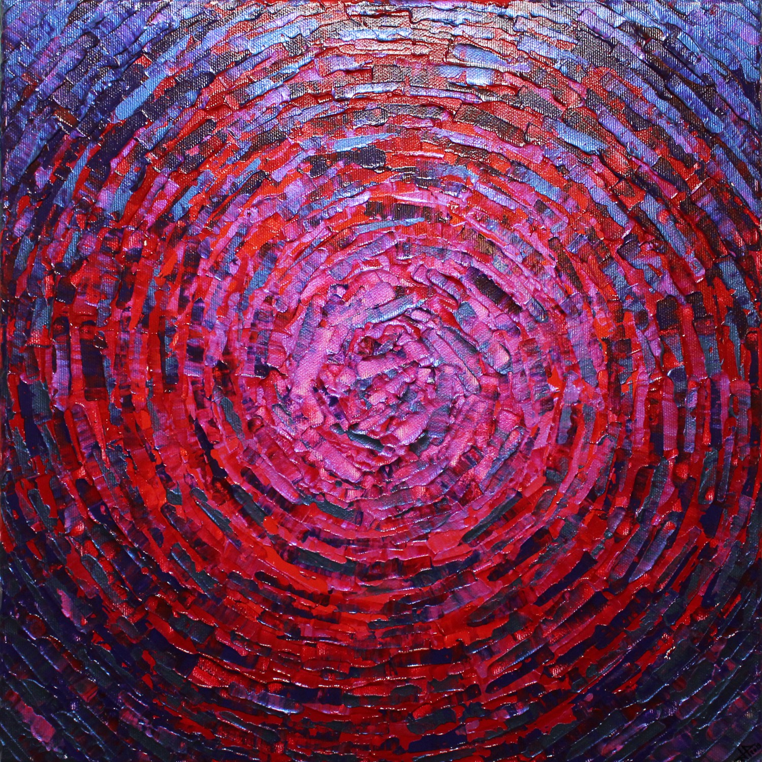 Jonathan Pradillon, Éclat de lueur rouge violette iridescente Jonathan Pradillon, Éclat de lueur rouge violette iridescente