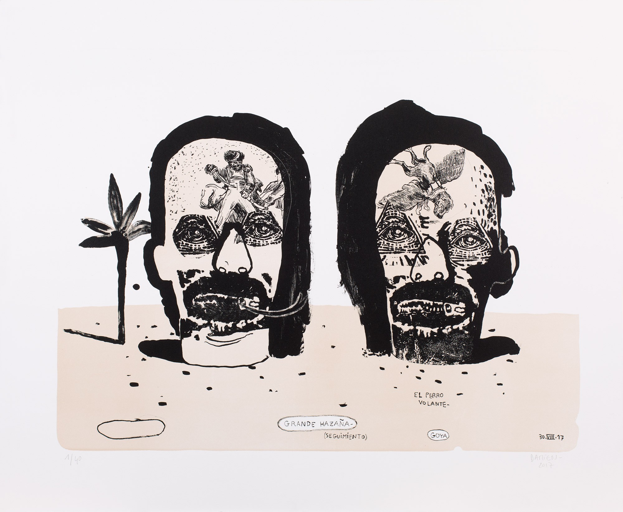 Damien Deroubaix, Graveurs Damien Deroubaix, Graveurs