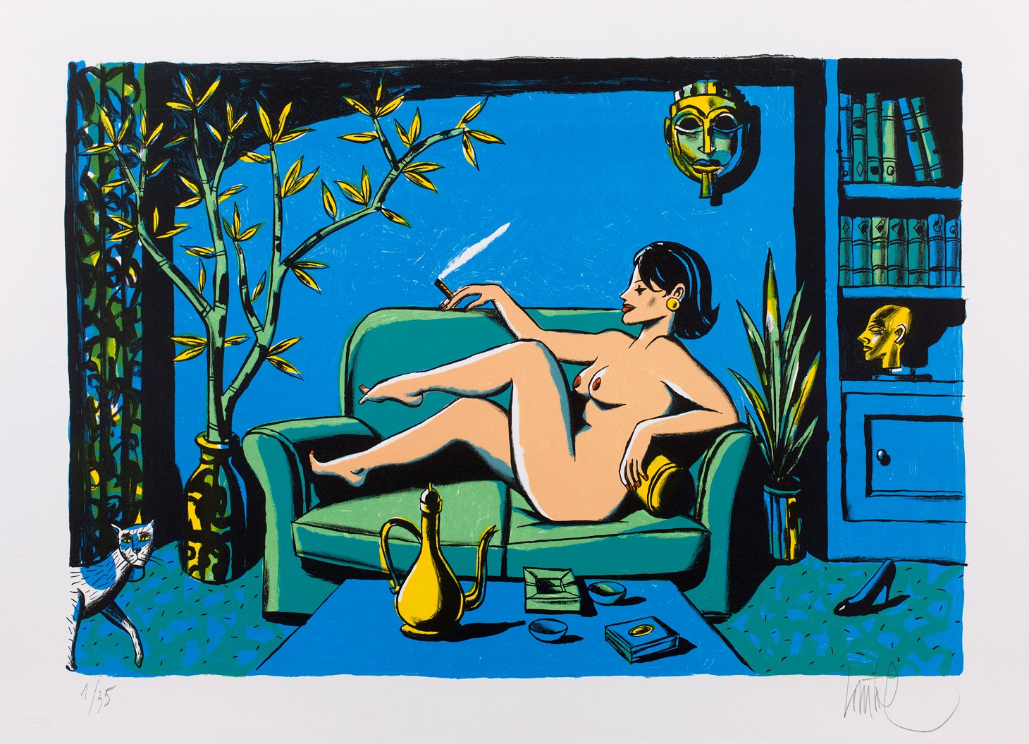 Jacques Loustal, Nu au Masque Jacques Loustal, Nu au Masque