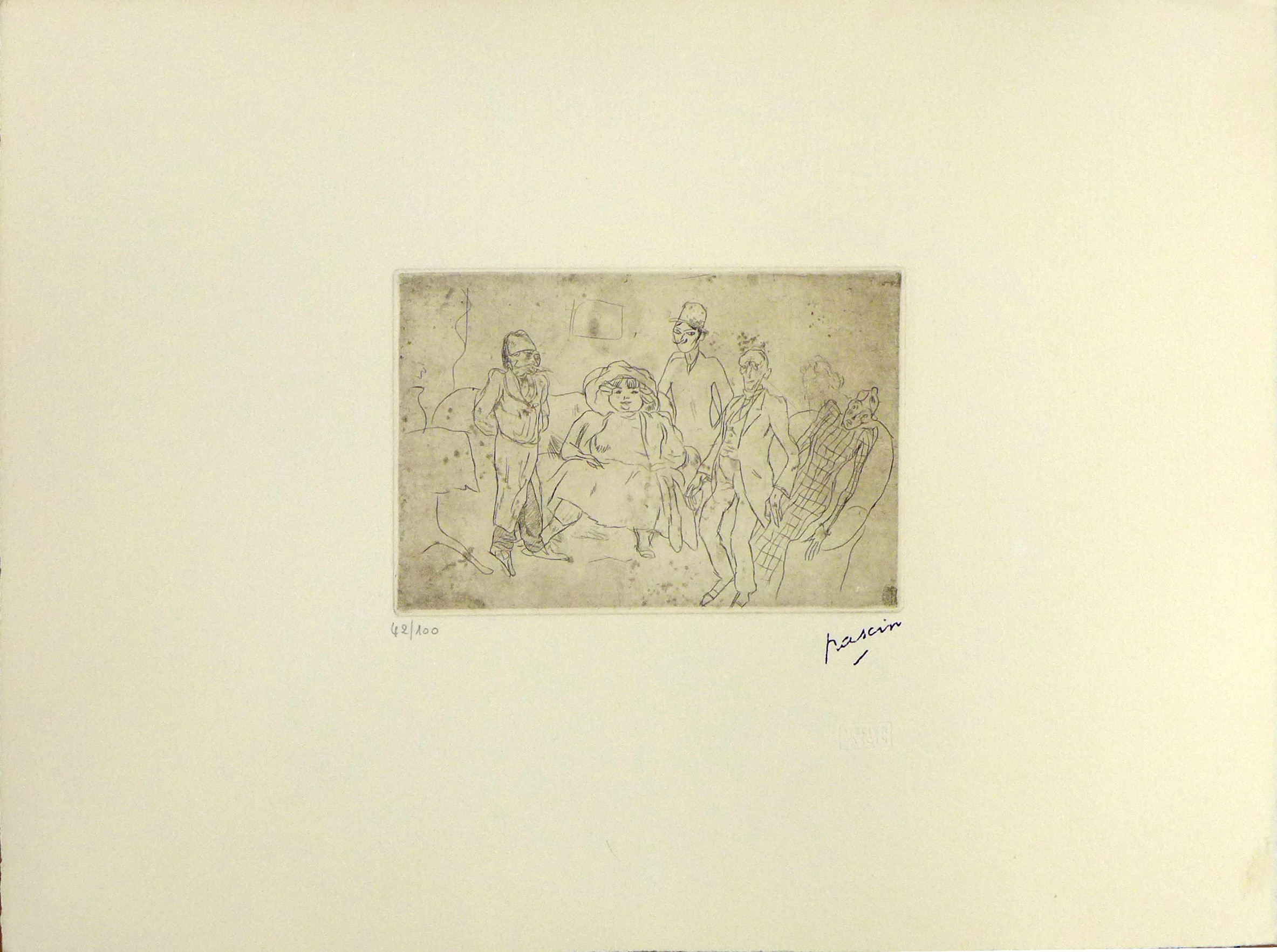 Jules Pascin, Le marchand turc Jules Pascin, Le marchand turc