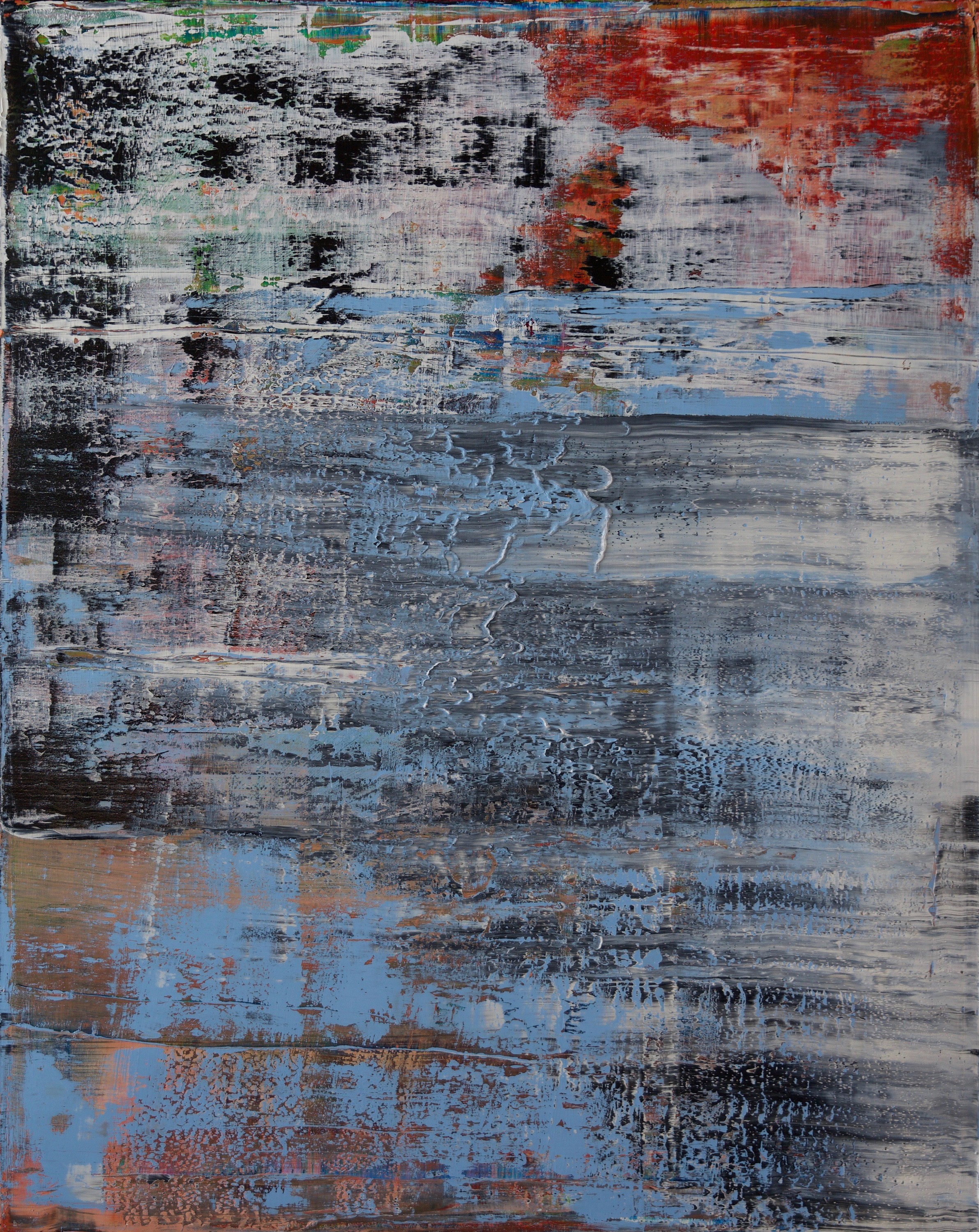 Harry James Moody, Abstract Sky-Blue n°389 Harry James Moody, Abstract Sky-Blue n°389