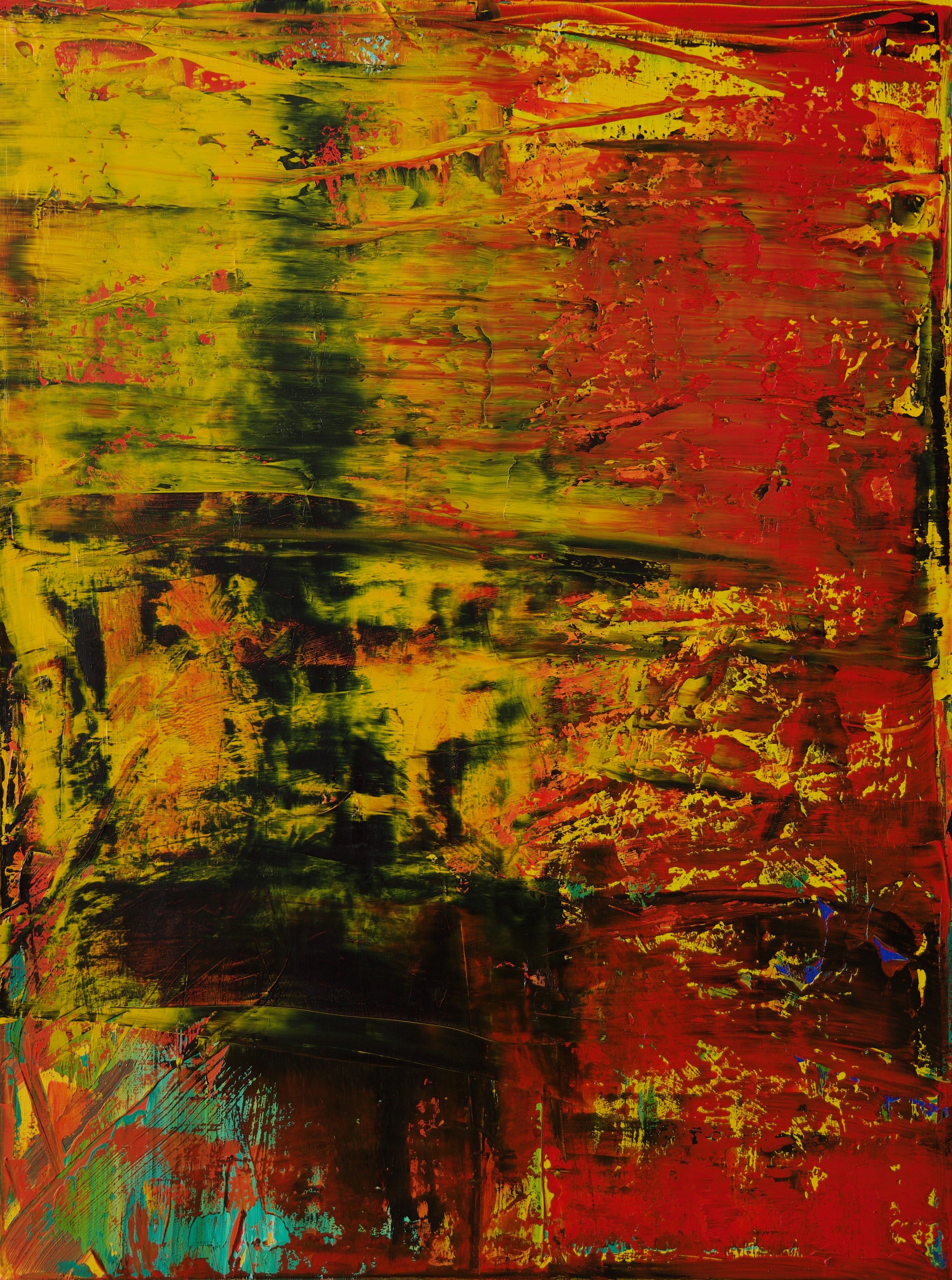 Harry James Moody, Abstract with Sky-Blue n°386 Harry James Moody, Abstract with Sky-Blue n°386