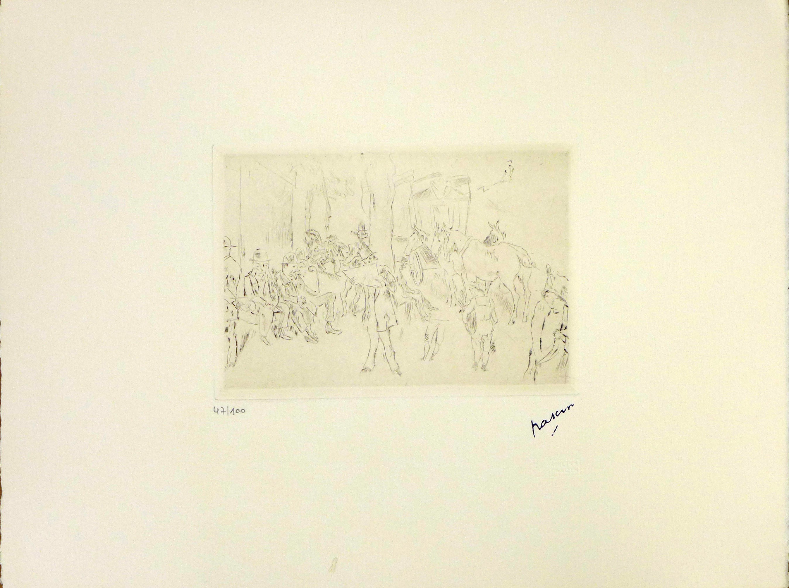 Jules Pascin, Scène de Fortifs Jules Pascin, Scène de Fortifs