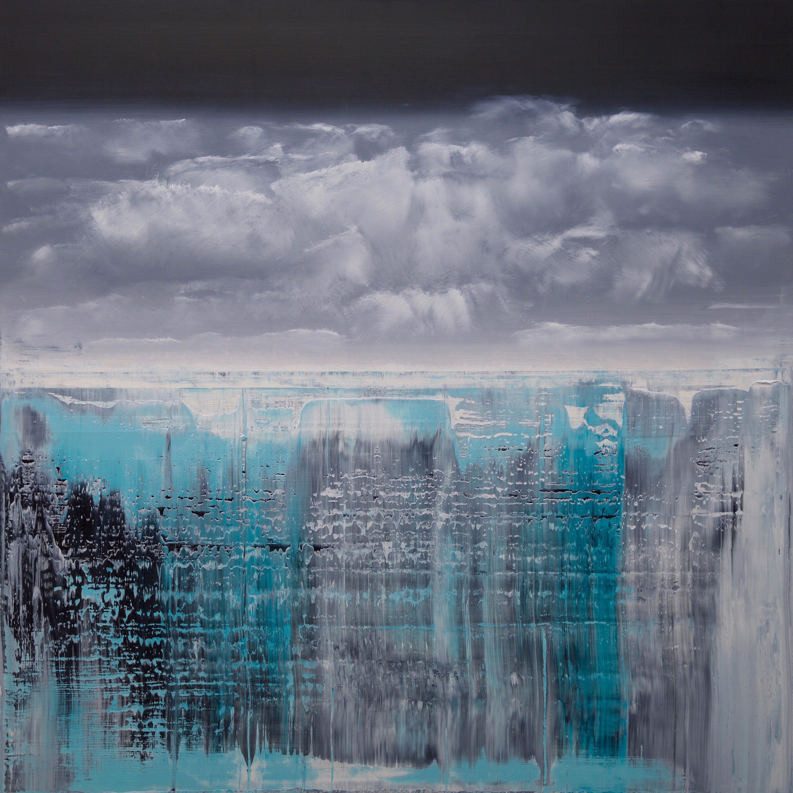 Harry James Moody, Abstract and Icebergs n°322 Harry James Moody, Abstract and Icebergs n°322