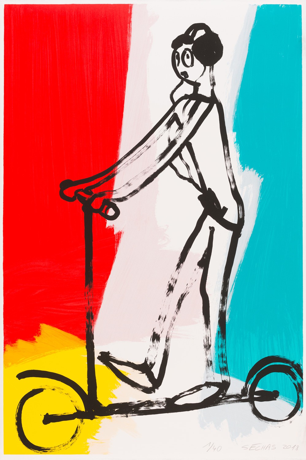 Alain Séchas, Trottinette Alain Séchas, Trottinette