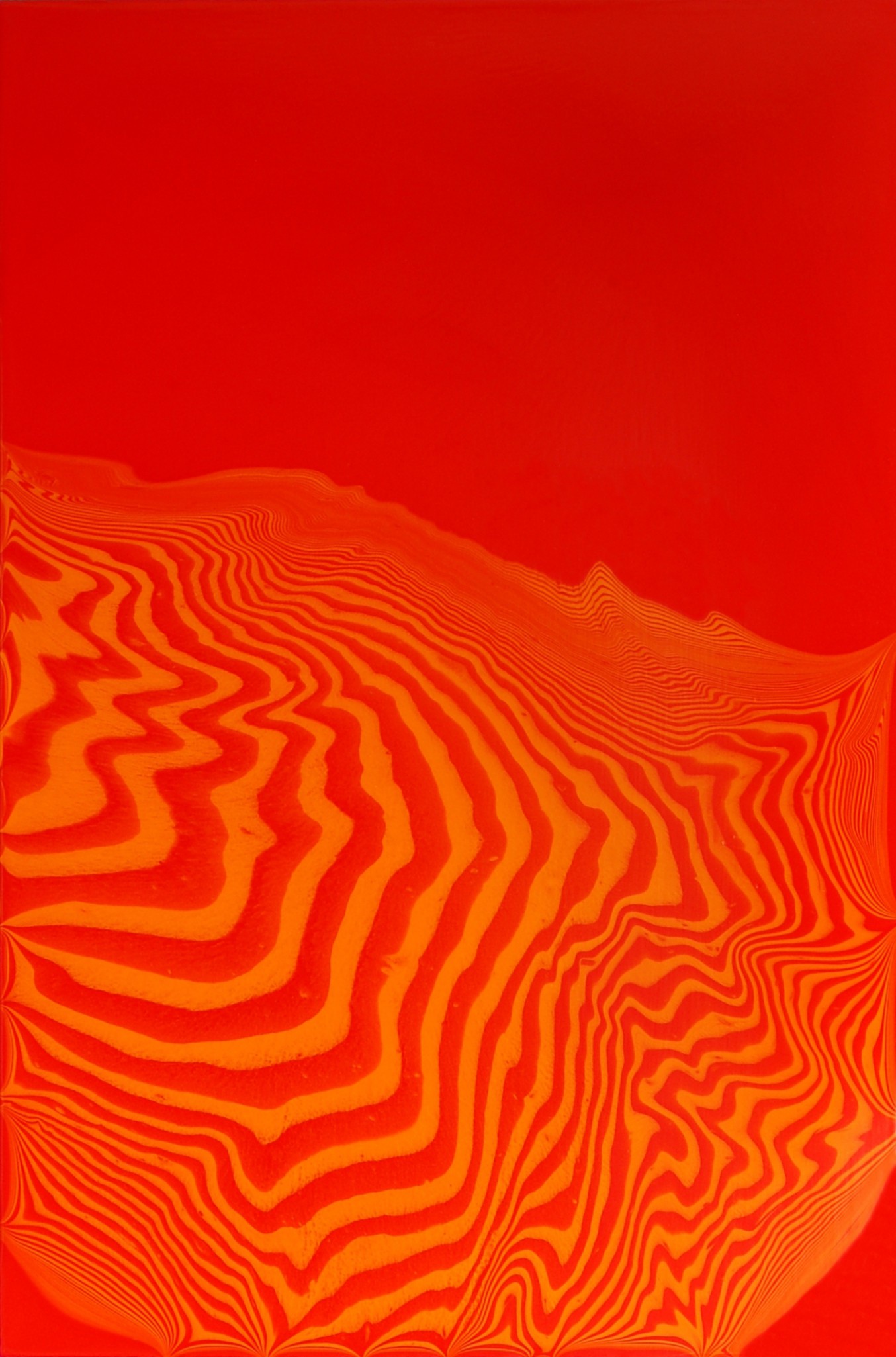 Bryan Lavelle, Tipping Point (cadmium red medium / cadmium orange) #4 Bryan Lavelle, Tipping Point (cadmium red medium / cadmium orange) #4