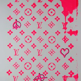 LV Pink Drip – V&M Prints